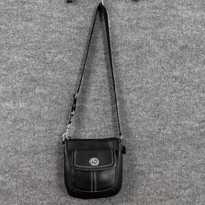 Coach Hamilton Swingpack Pebbled Leather Crossbody Bag Soho Minimalist Vintage